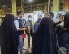 بازدید دانشجویان محیط زیست از کارخانه کویر تایر