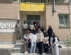 بازدید دانشجویان علوم و مهندسی محیط زیست از تالاب کجی نمکزار نهبندان