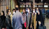 بازدید دانشجویان محیط زیست از کارخانه کویر تایر