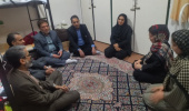 بازدید رئیس دانشگاه بیرجند از سراهای دانشجویی گلستان و امیر پردیس کشاورزی، منابع طبیعی و محیط زیست