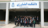 بازدید دانش آموزان دبیرستان پسرانه شهید شهاب از پردیس کشاورزی،منابع طبیعی و محیط زیست