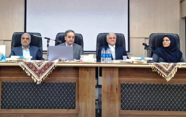 جلسه نقد و بررسی کتاب صورخیال متعالیه خوانش صدرایی اندیشه های صائب تبریزی با حضور نویسنده کتاب برگزار شد