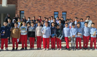 بازدید دانش آموزان آموزشگاه های مها از آزمایشگاه گروه جغرافیا