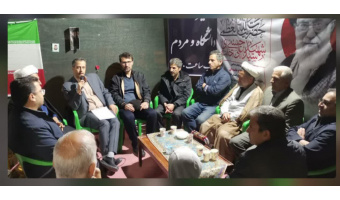 برگزاری سلسله نشست‌های «جنگ رمضان» در موکب دانشگاه بیرجند با حضور اساتید، دانشگاهیان و مردم