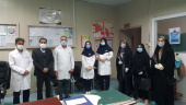 دیدار دانشجویان کانون های فرهنگی با پرستاران بیمارستان امام رضا(ع) بیرجند